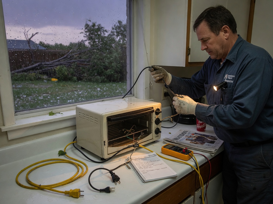 How to Inspect Appliance Cords After Brandon Thunderstorms