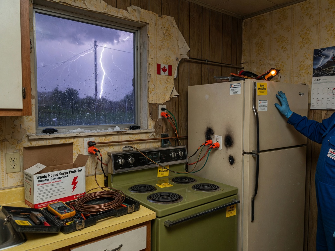 Protecting Appliances From Lightning Surges Common in Brandon