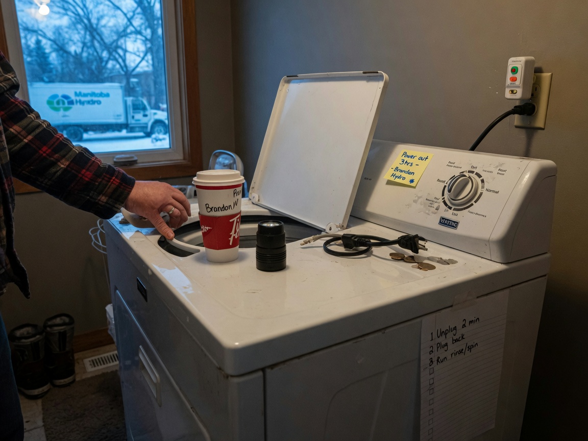Resetting Your Washer After a Brandon Power Outage