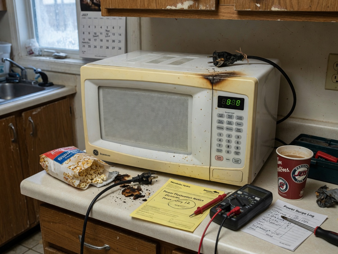 Signs Your Microwave Needs Repair Following Power Fluctuations