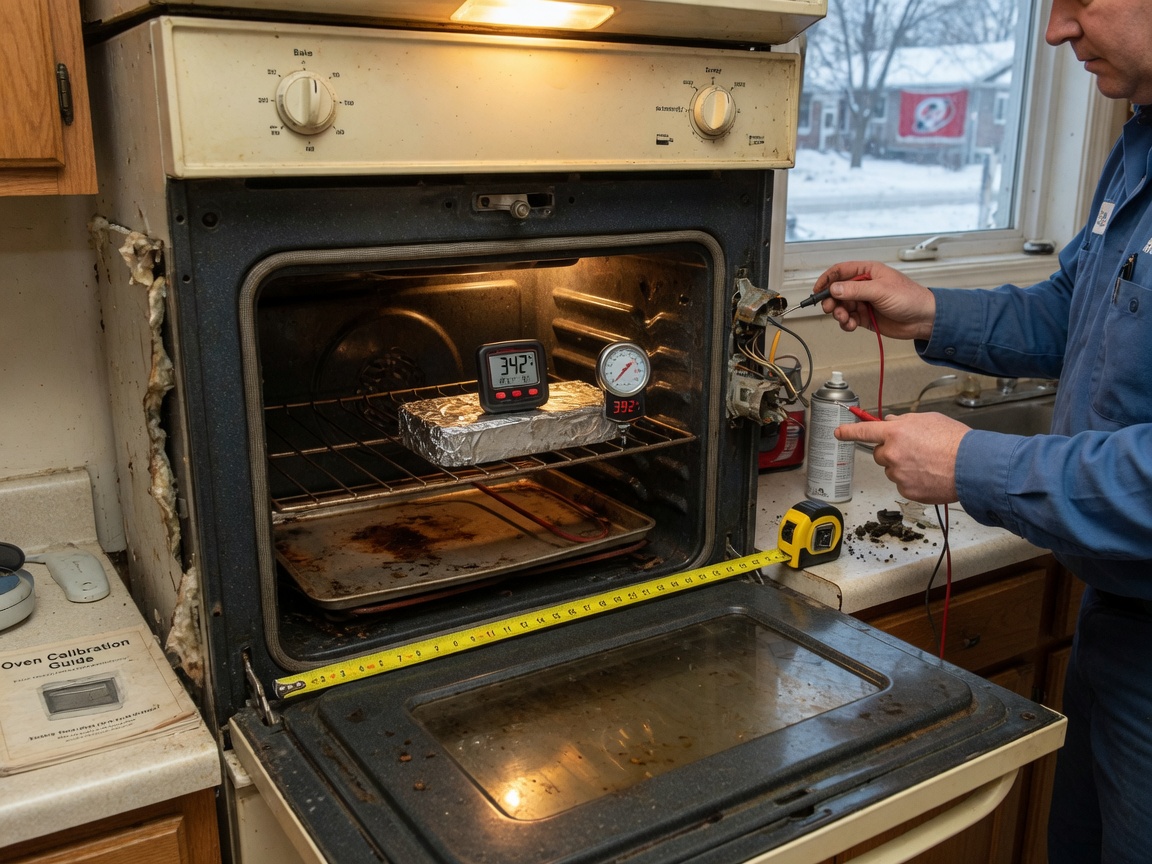 What Usually Causes Oven Temperature Inaccuracy in Brandon Homes